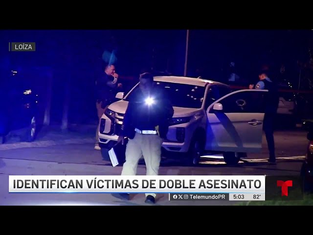 Ultimados sin mediar palabra: identifican víctimas de doble asesinato