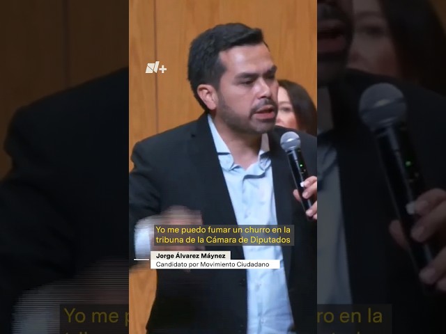 ¿Qué pasa si cachan a Máynez con “un churro” en el Senado? - Las Mangas del Chaleco #shorts