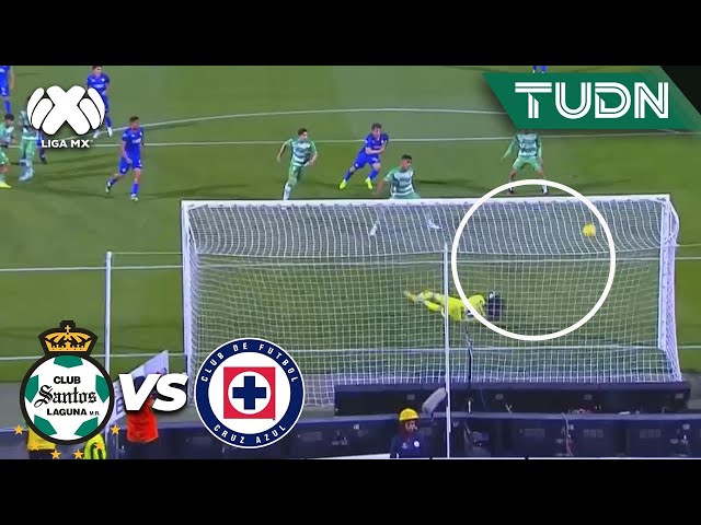 ¡Acevedo SALVA GOL de Piovi! | Santos 0-0 Cruz Azul | CL2024 - Liga Mx J11 | TUDN