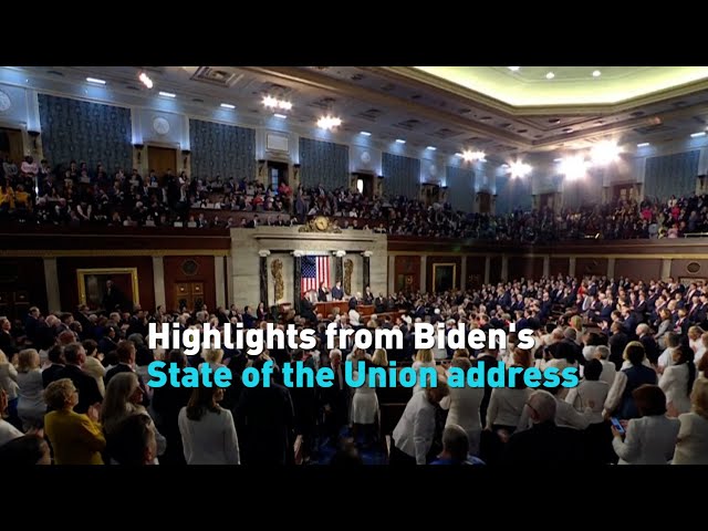 Highlights from Biden's State of the Union address