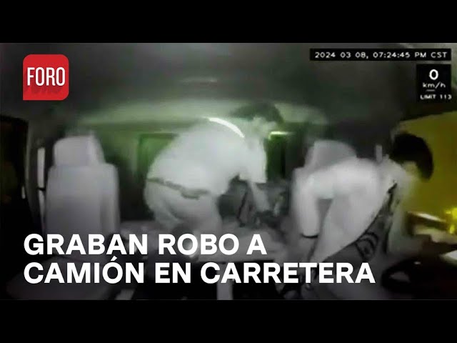 Captan robo a camión de carga sobre carretera en Oaxaca - Las Noticias