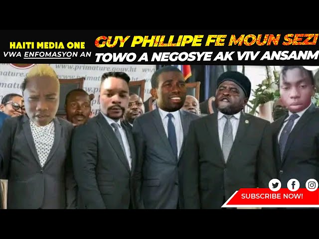 Guy Phillipe Fe Tout Moun Sezi, Towo A Prè Poul Negosye Ak Tout Gang Yo