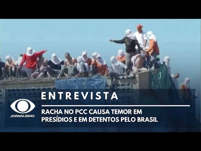 ⁣Racha no PCC causa temor em presídios e detentos tem represálias | Band em Alta