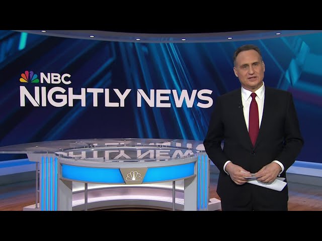 Nightly News Full Broadcast (March 9th)