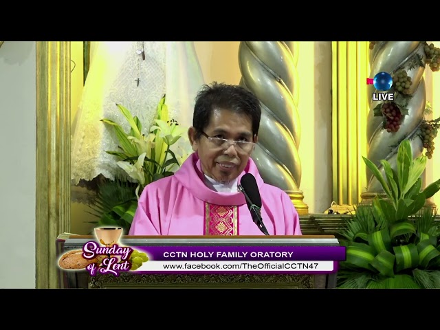 10 MARCH 2024 -  HOMILY by Rev.  Fr.  Jose Adonis Aquino