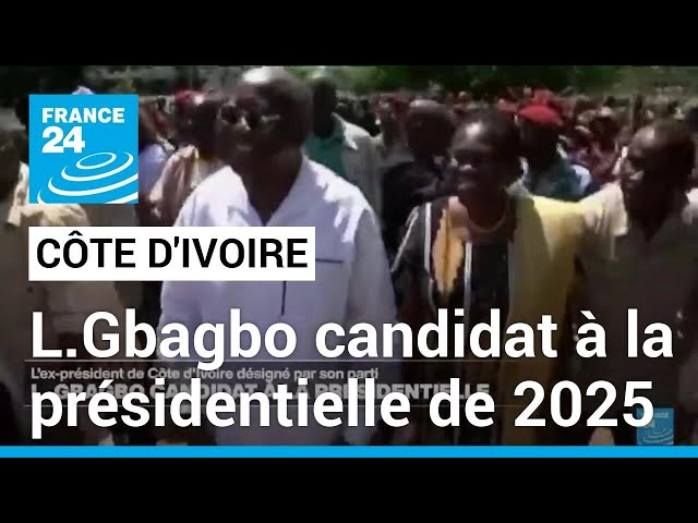 Côte d'Ivoire : inéligible, Laurent Gbagbo accepte d'être candidat à la présidentielle de 