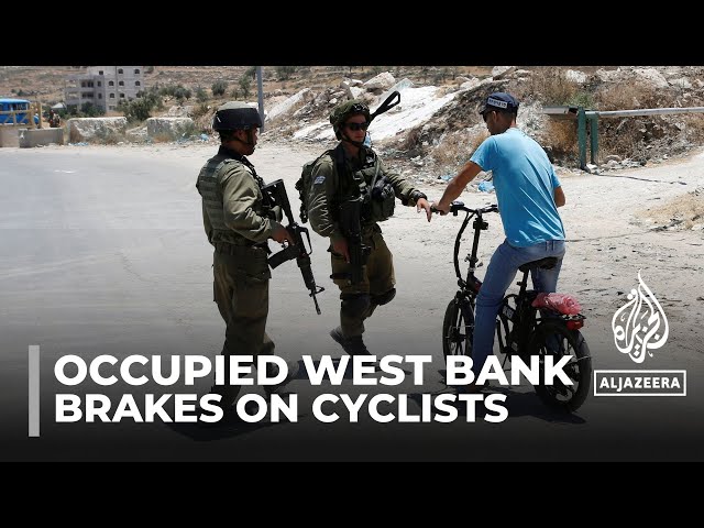 ⁣Palestine cycling club: Riders stop trips over safety concerns