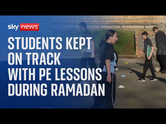 ⁣Ramadan: New guidance on PE lessons for fasting students