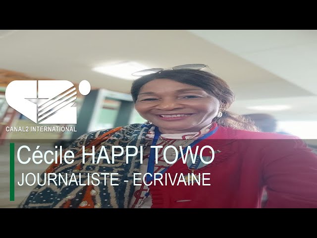 L'INVITE DE LA SEMAINE : Cécile HAPPI TOWO, Journaliste - écrivaine