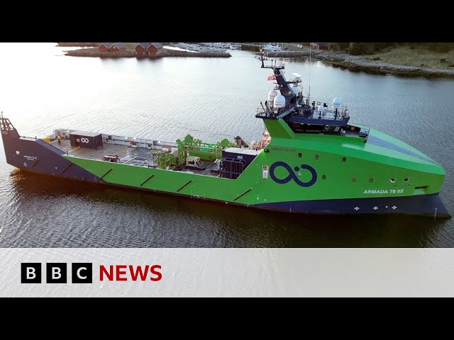 World's largest robots to set sail | BBC News