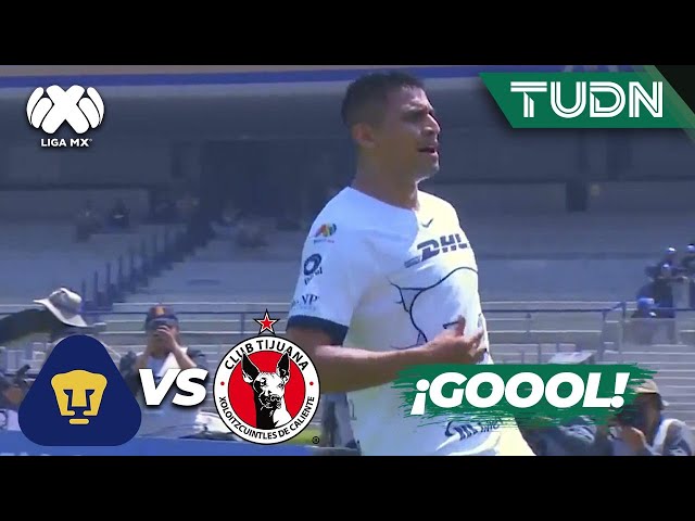 ¡QUÉ GOLAZO! Aparece el Memote | Pumas 2-0 Tijuana | CL2024 - Liga Mx J11 | TUDN