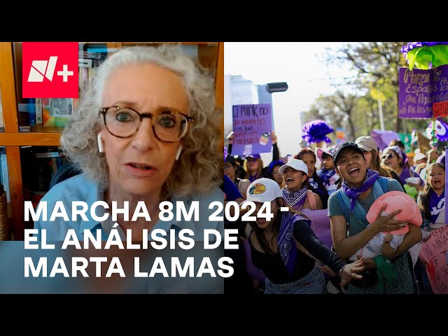 Marta Lamas Analiza la Marcha del 8M en México