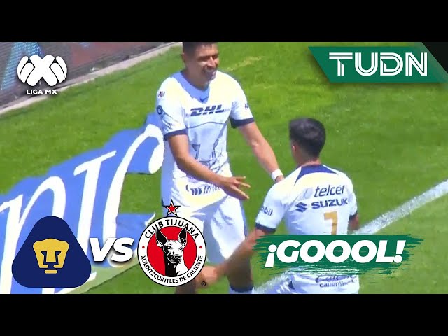 ¡Chino-Memote!  GOOOL de los Pumas | Pumas 3-1 Tijuana | CL2024 - Liga Mx J11 | TUDN