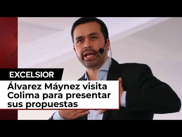 Se compromete Máynez a acabar con violencia en Colima