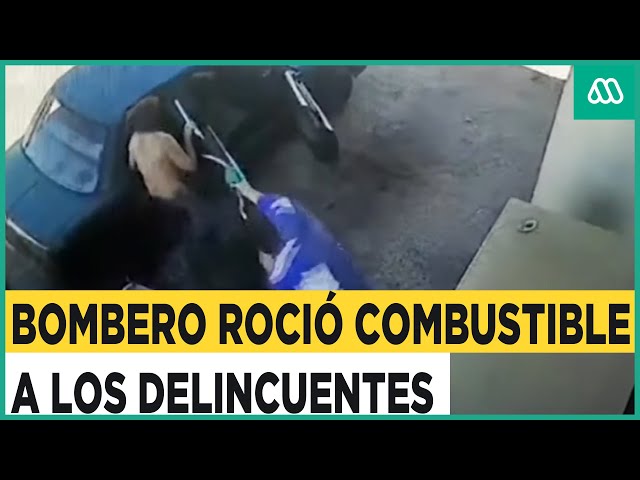 Trabajador se defiende de asalto con una arriesgada maniobra