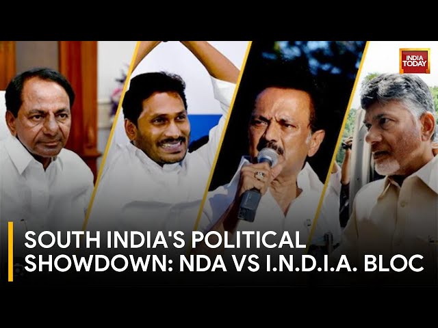 NDA and India Bloc Battle for Southern Powerhouses Andhra Pradesh and Tamil Nadu