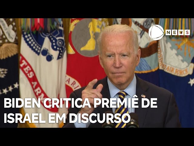 Biden diz que Netanyahu "prejudica mais do que ajuda" Israel