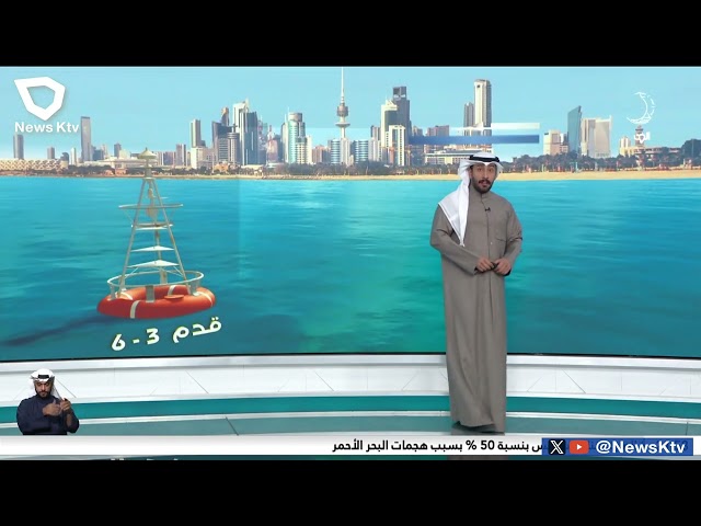 طقس مائل للبرودة وغائم جزئيا والرياح جنوبية شرقية