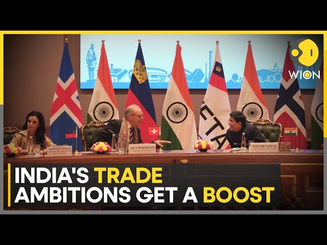 ⁣India: PM Modi hails landmark India-EFTA trade agreement | World News | WION