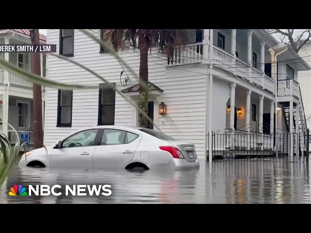 Cleanup underway after severe storm slammed East Coast