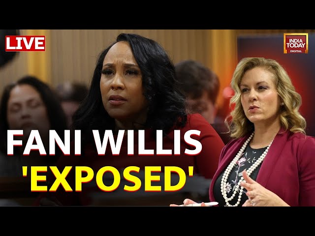 LIVE: Ashleigh Merchant News LIVE  | Fani Willis | Georgia Senate Hearing | India Today News LIVE