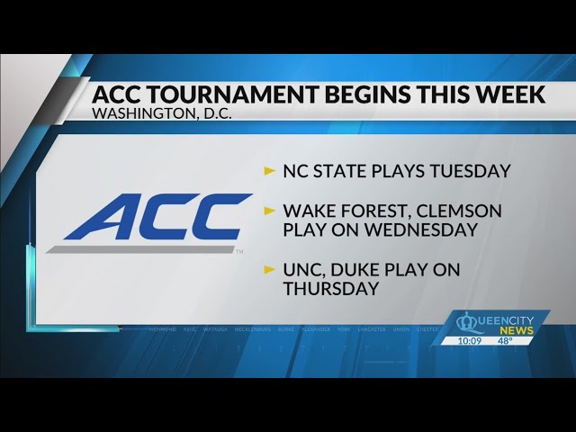 ACC tournament kicks off this week