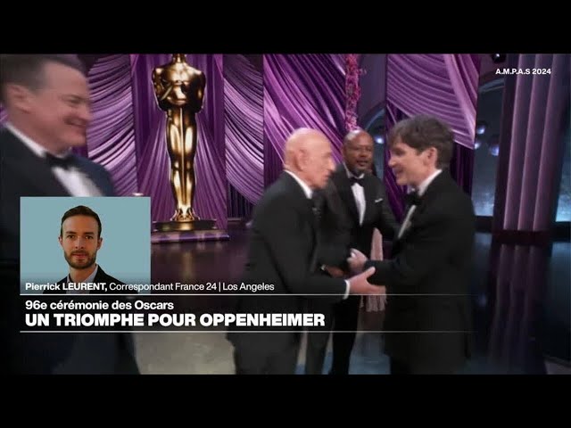 Oscars : Oppenheimer "repart avec sept statuettes, et les plus prestgieuses" • FRANCE 24