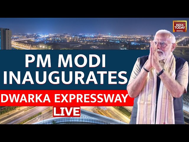 Dwarka Expressway Inauguration LIVE: PM Modi Inaugurates Haryana Section Of Dwarka Expressway