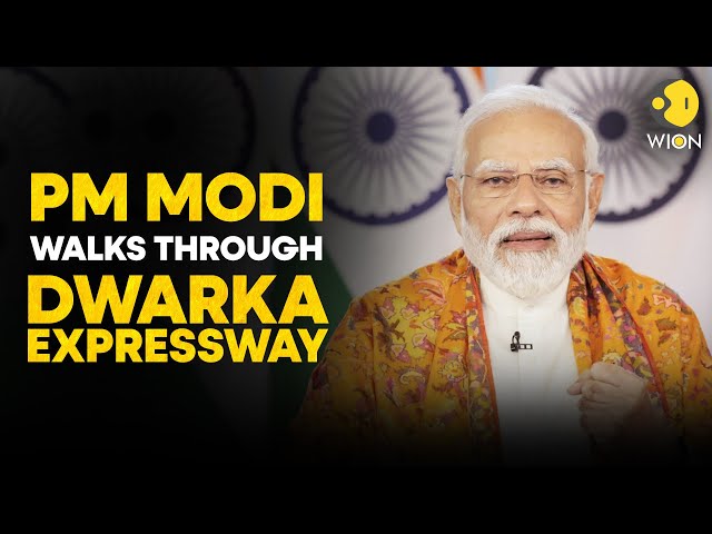 PM Modi inaugurates & lays foundation stone of National Highway Projects in Gurugram | WION LIVE