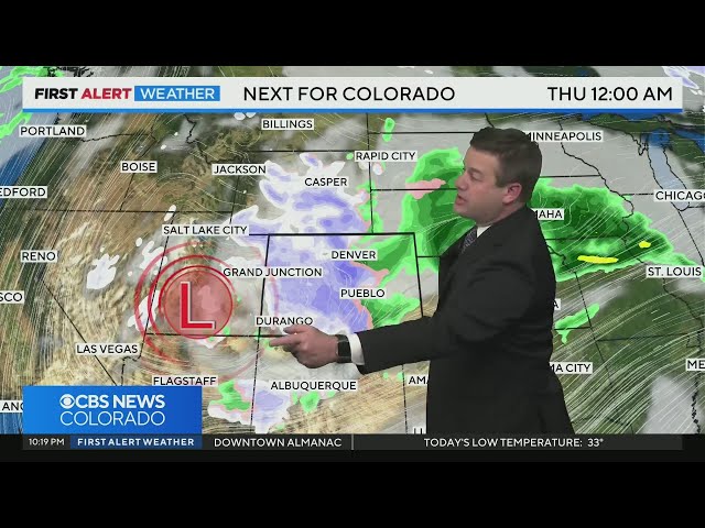 Tracking a mid-week storm for Colorado