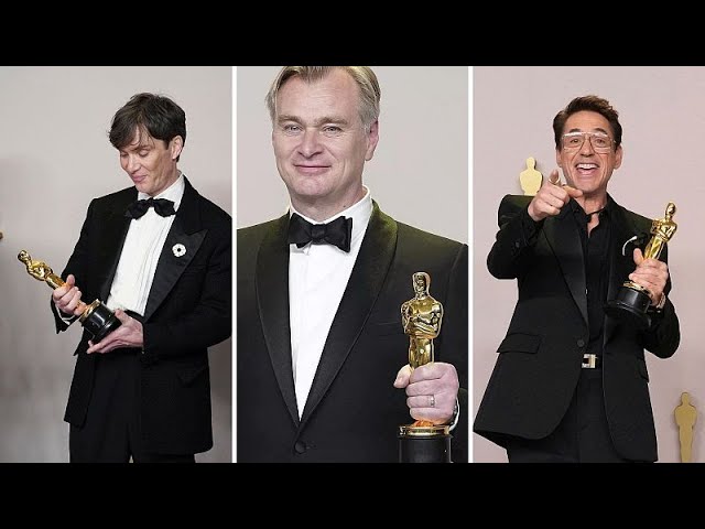 Oscars 2024 : Le film "Oppenheimer" de Christopher Nolan remporte le prix du meilleur film