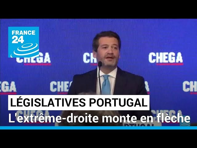 Législatives au Portugal : l'extrême-droite monte en flèche • FRANCE 24