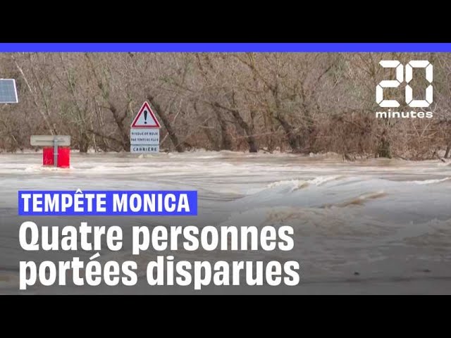 Tempête Monica : Quatre disparus toujours recherchés