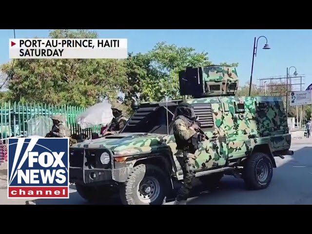 US military airlifts personnel from embassy in Haiti