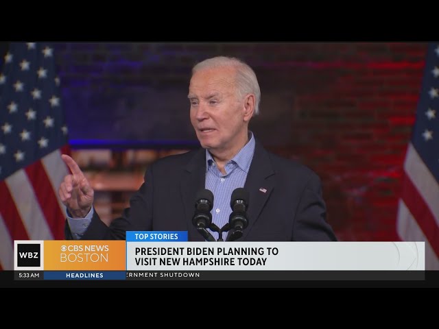 President Biden set to campain in New Hampshire