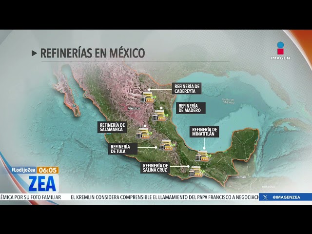 ⁣¿En dónde y cuántas refinerías hay en México? | Noticias con Francisco Zea