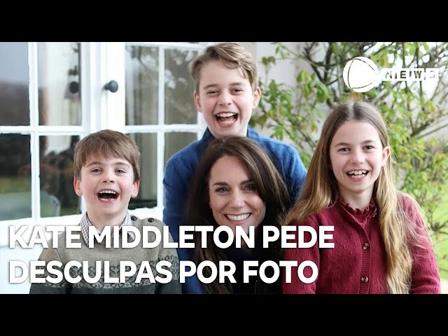 Kate Middleton pede desculpas após publicação de foto