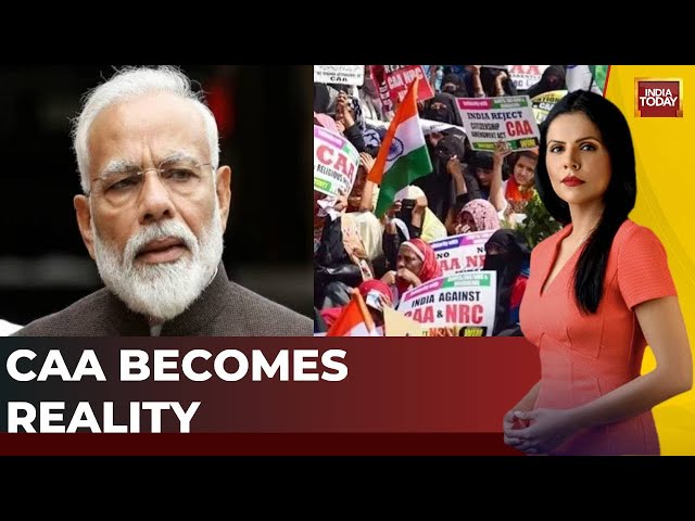 Mission 2024 With Preeti Choudhary: CAA Becomes Reality | Modi Government Implements CAA LIVE