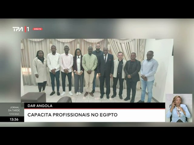 Dar Angola - Capacita profissionais no Egipto