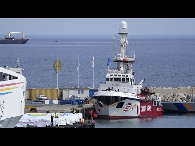 El barco de Open Arms con ayuda para Gaza permanece amarrado en Chipre