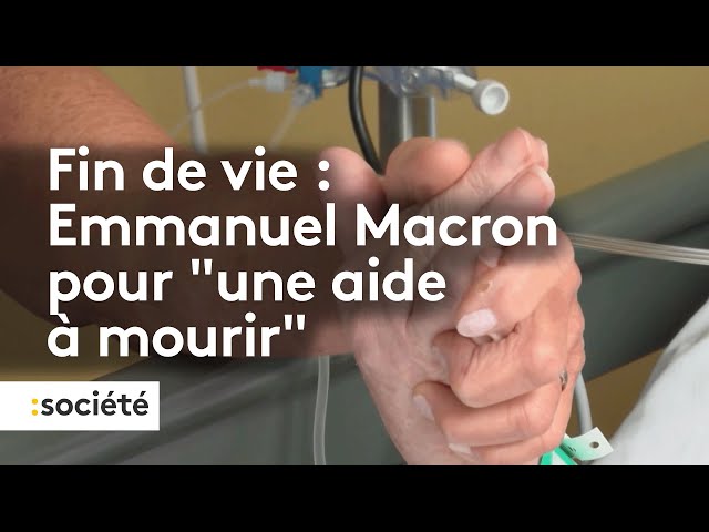 Fin de vie : Emmanuel Macron présentera un texte sur l’aide à mourir au mois d’avril