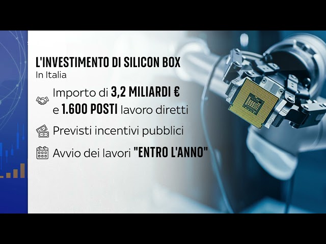 Silicon Box investe in Italia, 3 mld per fabbrica microchip