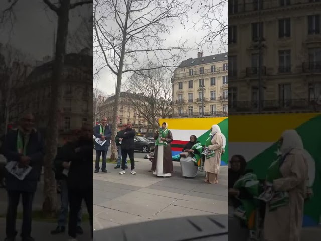 Manifestation de DAWULA YAHAKI contre le régime d'Azali Assoumani