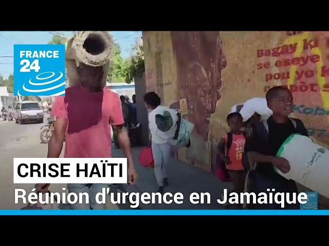 Crise à Haïti : réunion d'urgence en Jamaïque • FRANCE 24