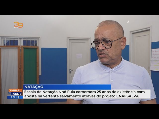 Escola de Natação Nhô Fula faz 25 anos, enfatizando projeto de salvamento ENAFSALVA