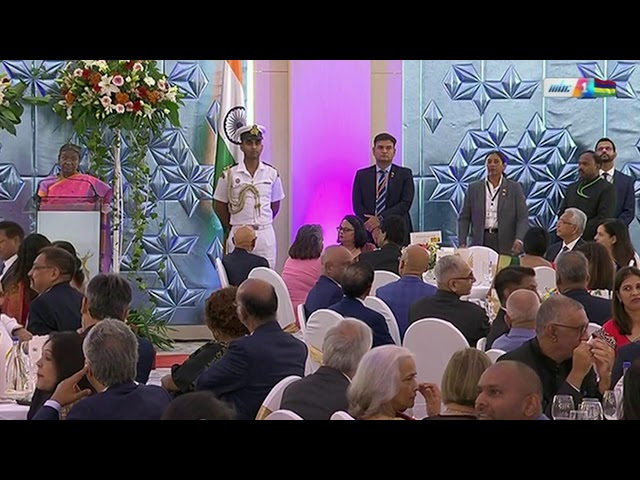 Fête nationale : Banquet d'État en l'honneur de la présidente indienne