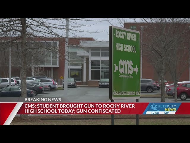 Second student caught with gun at Mint Hill high school