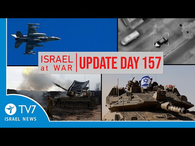 TV7 Israel News - Sword of Iron, Israel at War - Day 157 - UPDATE 11.03.24