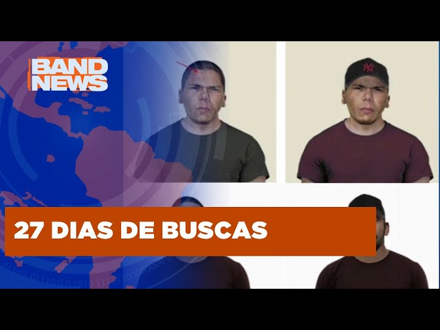 PF divulga possíveis disfarces dos dois fugitivos | BandNews TV