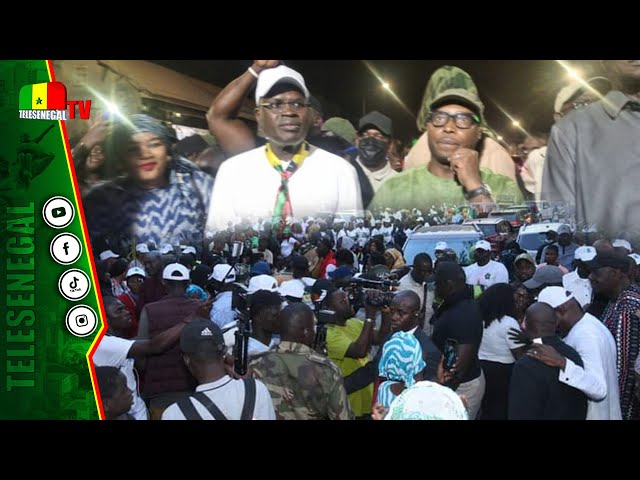 Campagne électorale : Khalifa Sall accueillit par une foule immonde promet un changement certains..